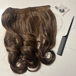 Coffee Brown 14in Hair Extensions, New